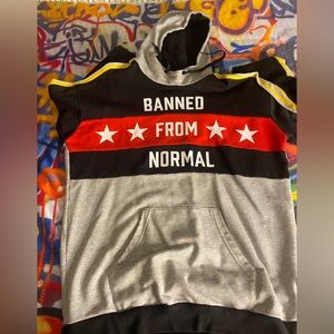 Adidas “Banned from Normal” hoodie